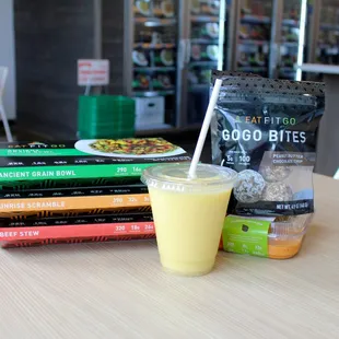 On the go healthy meals, snacks, smoothies &amp; coffee