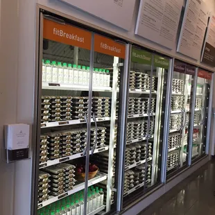 a refrigerated refrigerator