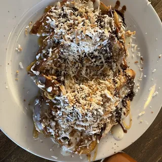 Samoa Cookie Pancakes