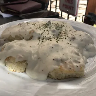 Homestyle Biscuits n Gravy Breakfast