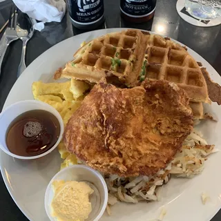 Chicken Fried Chicken Breakfast