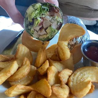 Chimichurri Chicken Wrap