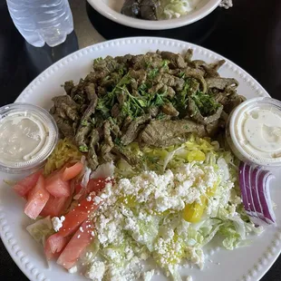 Beef schwarma