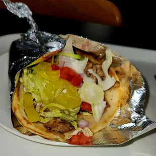The Presentation On Their Gyros.