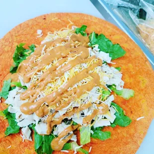 Turkey wrap w/Chipotle