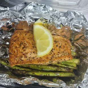 Salmon &amp; Asparagus