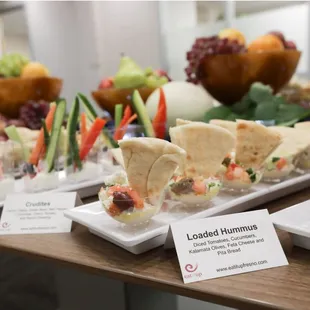 Individual Appetizers by Eat It Up Catering