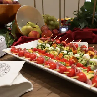 Tortellini Skewers by Eat It Up Catering