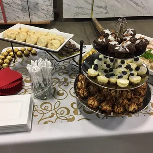 Dessert Table at the latest event at Daltile