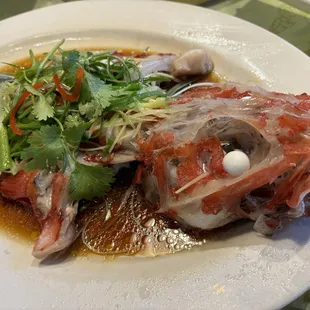 Steamed Fish