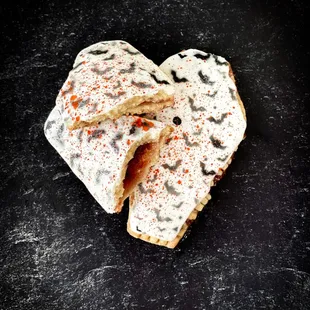 Coffin shaped pop tarts