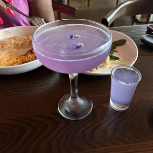 Lavender martini