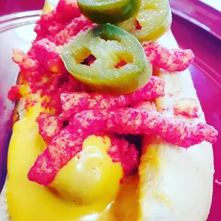$5 Flamin Hotdog