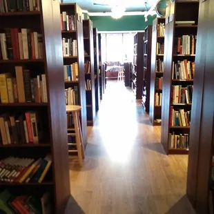 Books upon books...