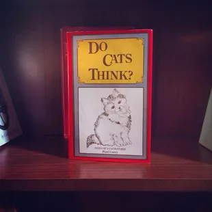 Great selection of books, fiction, non-fiction, reference, nature, kids... Including this little gem!