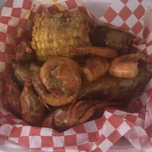 Shrimp and Crawfish Combo