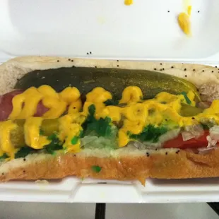 Chicago Eats hot dog