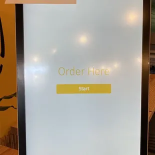 Self Order Kiosk, 03.18.2023.