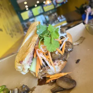 Mushroom Sandwich (Bánh Mì Nấm)