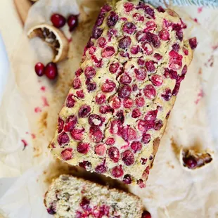 ORANGE CRANBERRY LOAF BREAD