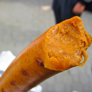 4505 BACON Studded Hot Dog - See the bacon?