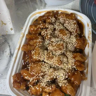 Sesame chicken