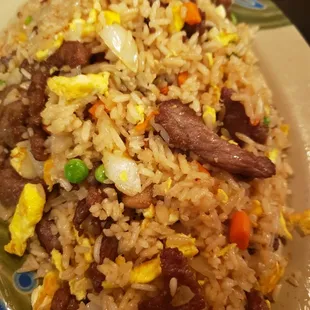 Beef fried rice