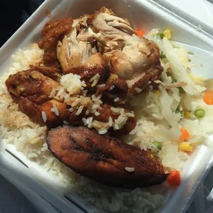 WTF these people giving Jamaican food bad name. Not even good for save mi life...#dogfoodatbest