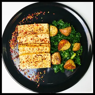Plant-based Lime Chili Tofu