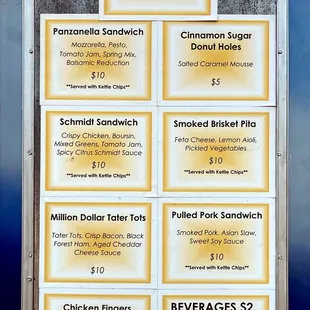 Menu Board