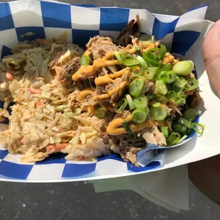 Keto version of a pulled pork sandwich