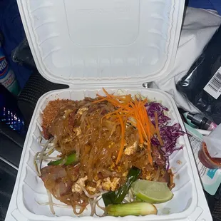 sorry for the mess-- I should've taken a picture of the inside, too