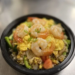 Thai Fried Rice Shrimp