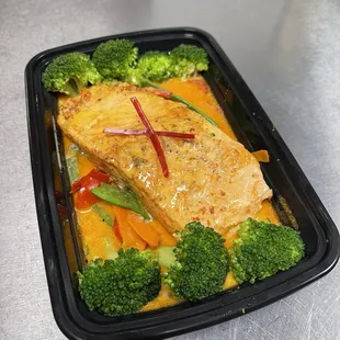 Panang Salmon