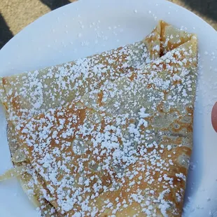 Ono licious crepes. 9-99 crepe.