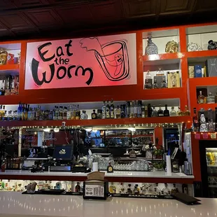 The bar