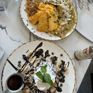 Banana Choco Pancake