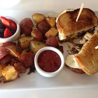 Grilled Truffle Cheese Panini