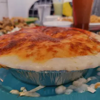 Baked Mixed Steaks Over Rice