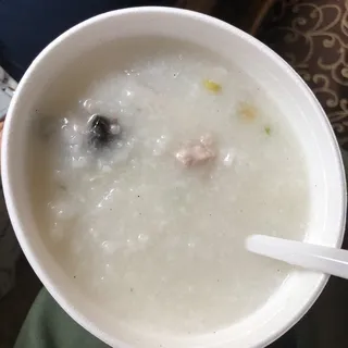 Pork and Preserved Egg Congee