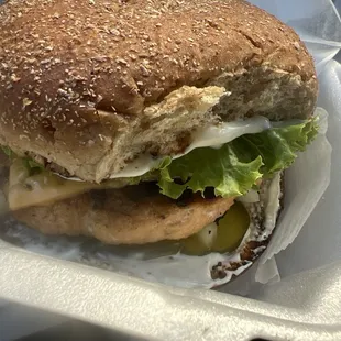 Salmon Burger
