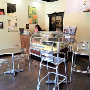 dining area and order counter