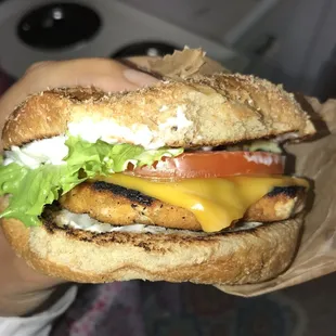 Salmon Burger