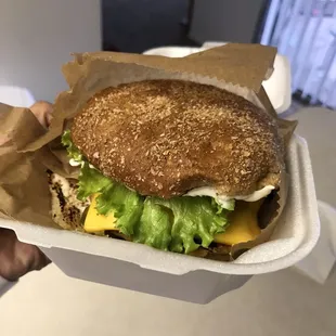 Salmon Burger