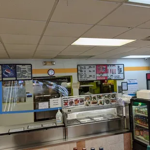 Back of store