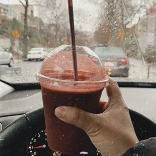 Delicious antioxidant smoothie.