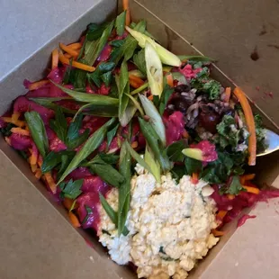 Hot beet w/ tofu