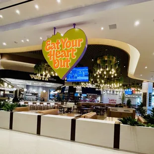 View from the casino