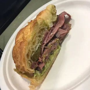 Hot Pastrami Sandwich