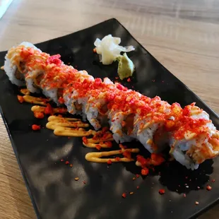 Flamin' hot cheeto roll